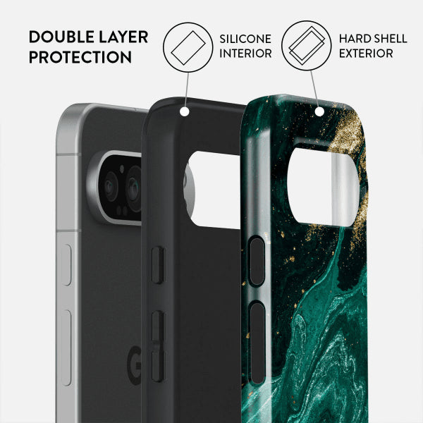 Burga Google Pixel 9 Pro XL Skal Tough Emerald Pool