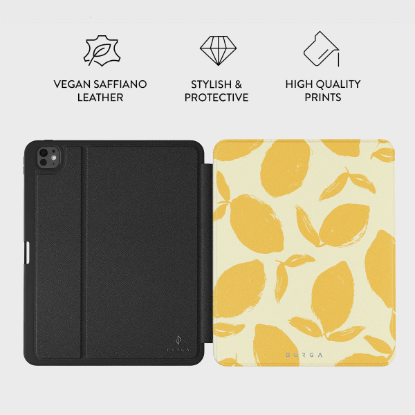 Burga iPad Pro 11 (M4/M5) Fodral Folio Lemon Tart