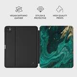 Burga iPad Pro 11 (M4/M5) Fodral Folio Emerald Pool