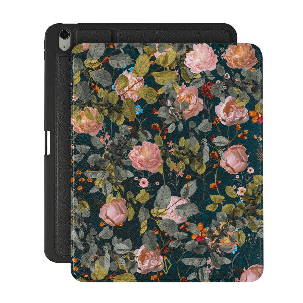 Burga iPad Air 13 (M2/M3/M4) Fodral Folio Bloomy Garden