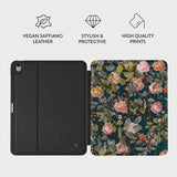 Burga iPad Air 13 (M2/M3/M4) Fodral Folio Bloomy Garden