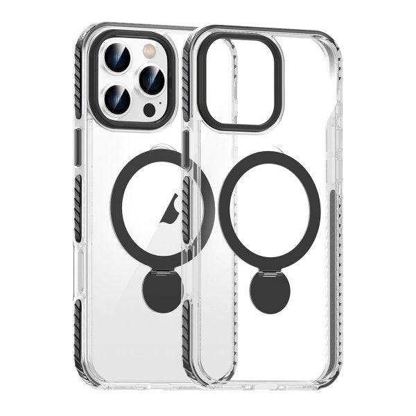 iPhone 16 Pro Max Skal Ringstativ MagSafe Svart