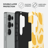 Burga Samsung Galaxy S25 Skal Tough Lemon Tart