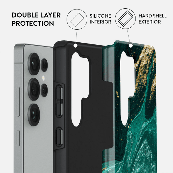 Burga Samsung Galaxy S25 Plus Skal Tough Emerald Pool