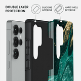 Burga Samsung Galaxy S25 Plus Skal Tough Emerald Pool