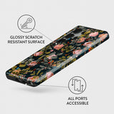 Burga Samsung Galaxy S25 Skal Tough Bloomy Garden