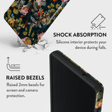 Burga Samsung Galaxy S25 Skal Tough Bloomy Garden