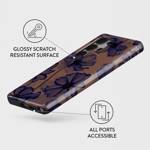 Burga Samsung Galaxy S25 Skal Tough Velvet Night
