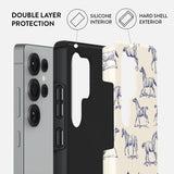 Burga Samsung Galaxy S25 Skal Tough Derby Race