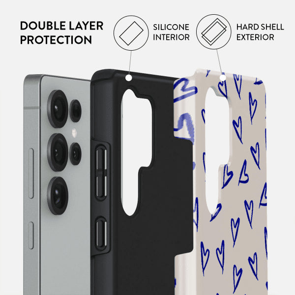 Burga Samsung Galaxy S25 Ultra Skal Tough Love Me Right