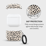 Burga AirPods 4 Skal Design Almond Latte