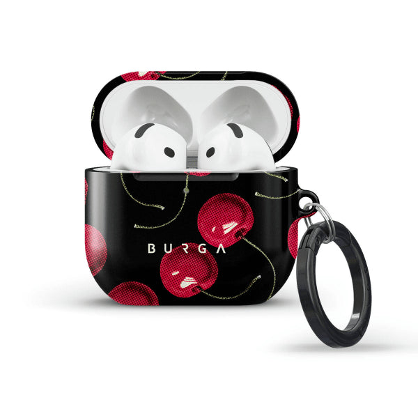 Burga AirPods 4 Skal Design Cherrybomb