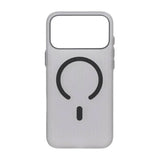 iPhone 17 Pro Skal Korrugerad MagSafe Ljusgrå