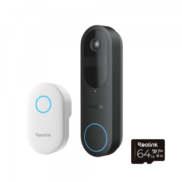 Reolink Video Dörrklocka + Chime-ringklocka Kit Wi-Fi