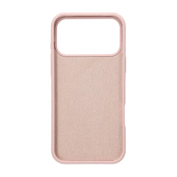 iPhone 17 Pro Max Skal Liquid Silicone Rosa