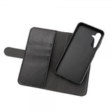 Essentials Samsung Galaxy A25 Fodral 2-in-1 Vegan Leather Svart