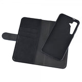 Essentials Samsung Galaxy S24 FE Fodral 2-in-1 Vegan Leather Svart