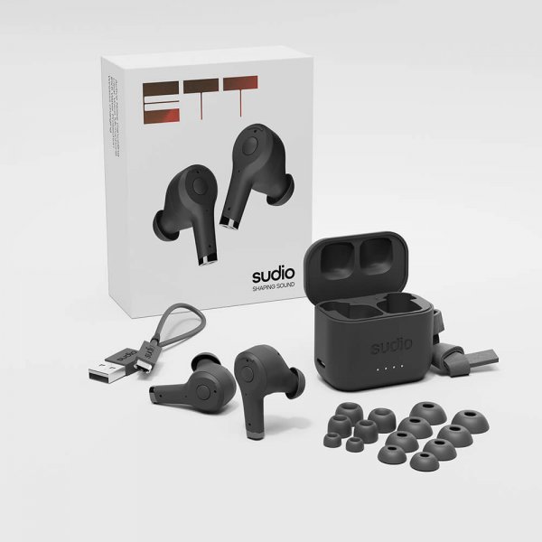 Sudio Hörlurar Ett In-Ear TWS ANC Svart