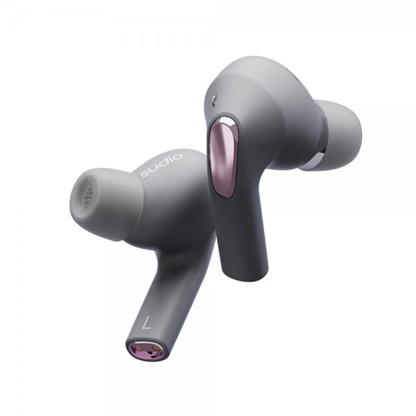 Sudio E2 Trådlösa Hörlurar In-Ear TWS ANC Slate Grey