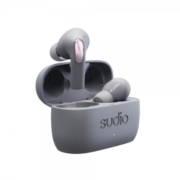 Sudio E2 Trådlösa Hörlurar In-Ear TWS ANC Slate Grey