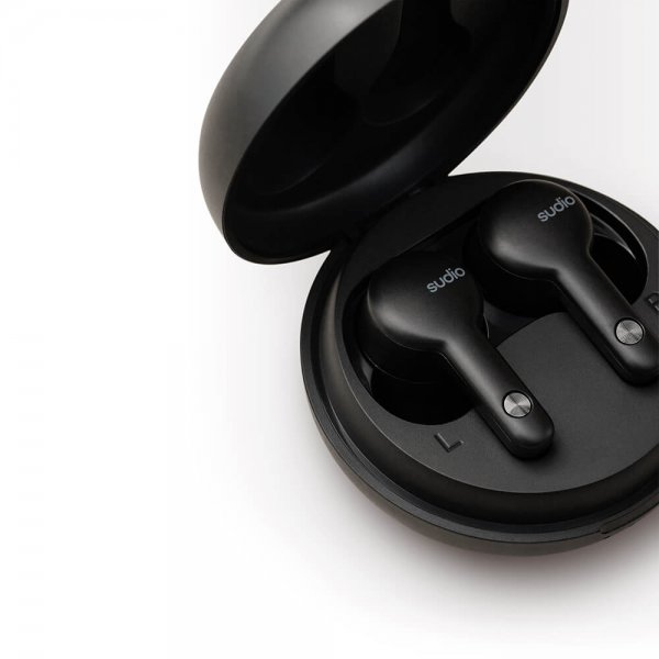 Sudio Hörlurar In-Ear A2 True Wireless ANC Svart