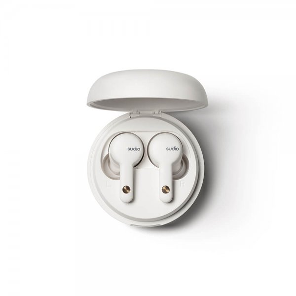 Sudio Hörlurar In-Ear A2 True Wireless ANC Vit