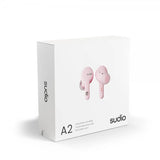 Sudio Hörlurar In-Ear A2 True Wireless ANC Rosa