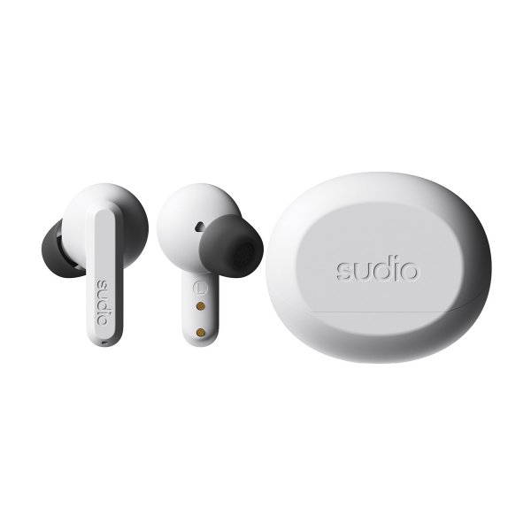 Sudio Trådlösa Hörlurar A3 Pro ANC Fog White
