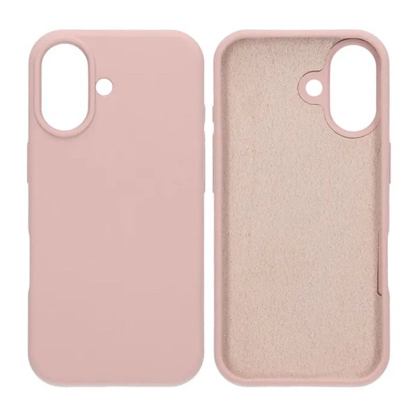 iPhone 17 Skal Liquid Silicone Rosa