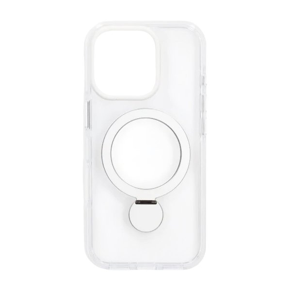 iPhone 16 Pro Max Skal Ringstativ MagSafe Transparent