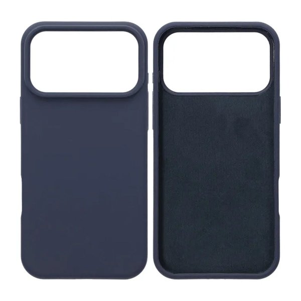 iPhone 17 Pro Max Skal Liquid Silicone Blå