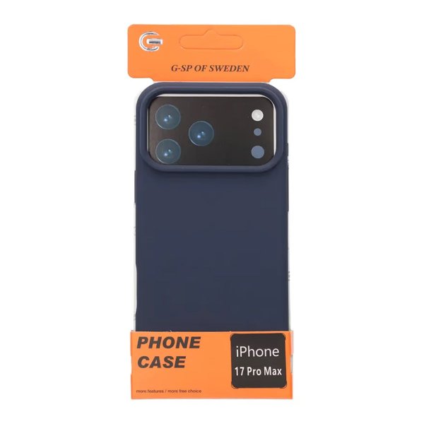 iPhone 17 Pro Max Skal Liquid Silicone Blå