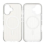 iPhone 17 Skal Korrugerad MagSafe Silver