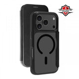 X2O iPhone 17 Pro Max Fodral Mag Wallet Svart