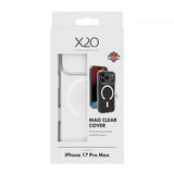 X2O iPhone 17 Pro Max Skal Mag Clear Transparent