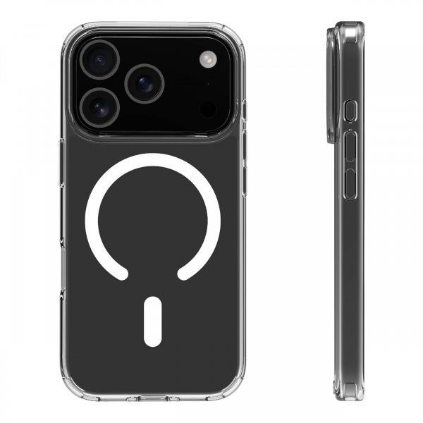 X2O iPhone 17 Pro Skal Mag Clear Transparent