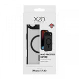 X2O iPhone Air Skal Mag Frosted Svart
