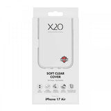 X2O iPhone Air Skal Soft Clear Cover Transparent