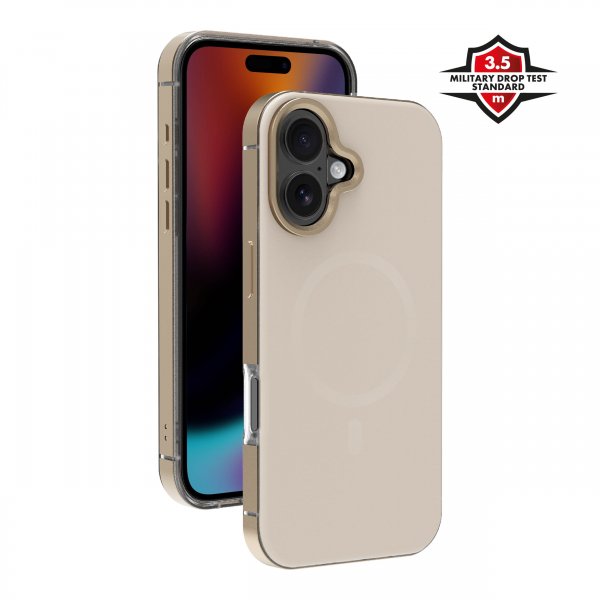 X2O iPhone 17 Skal Mag Metal Guld