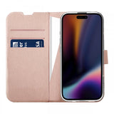 X2O iPhone 17 Fodral Classic Wallet Roseguld