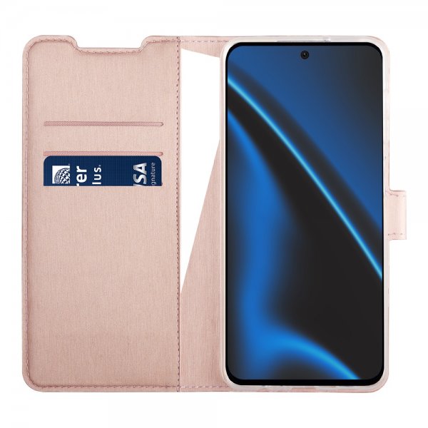 X2O Samsung Galaxy A36/Galaxy A56 Fodral Classic Wallet Roseguld