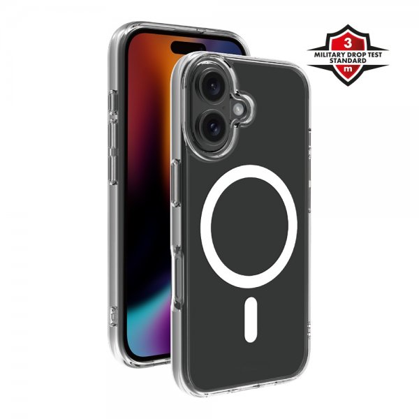 X2O iPhone 16 Skal Mag Clear Transparent
