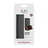 X2O Honor Magic 8 Lite Fodral Classic Wallet Svart