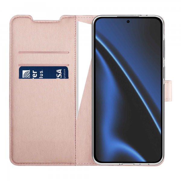 X2O Samsung Galaxy A57 Fodral Classic Wallet Roseguld