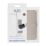 X2O Samsung Galaxy A37 Fodral Classic Wallet Greige