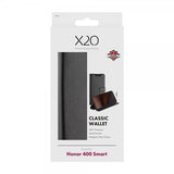 X2O Honor 400 Smart Fodral Classic Wallet Svart