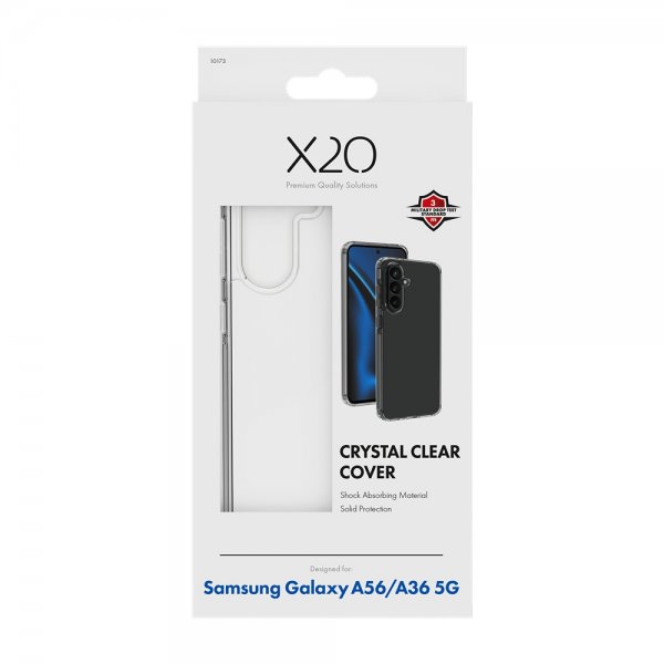 X2O Samsung Galaxy A36/A56 Skal Crystal Clear Transparent