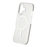 iPhone 17 Skal Korrugerad MagSafe Silver