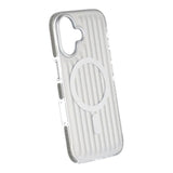 iPhone 17 Skal Korrugerad MagSafe Silver