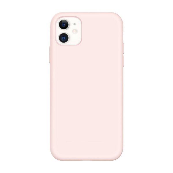 Rvelon iPhone 11 Skal Silikon Rosa
